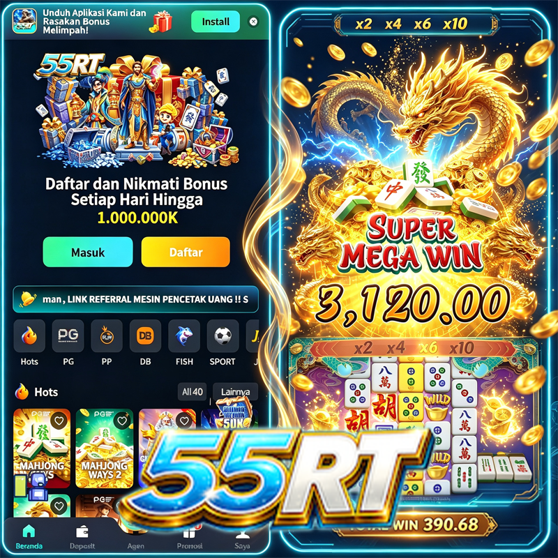 55RT - Link Alternatif Game Kasino dan Slot Online