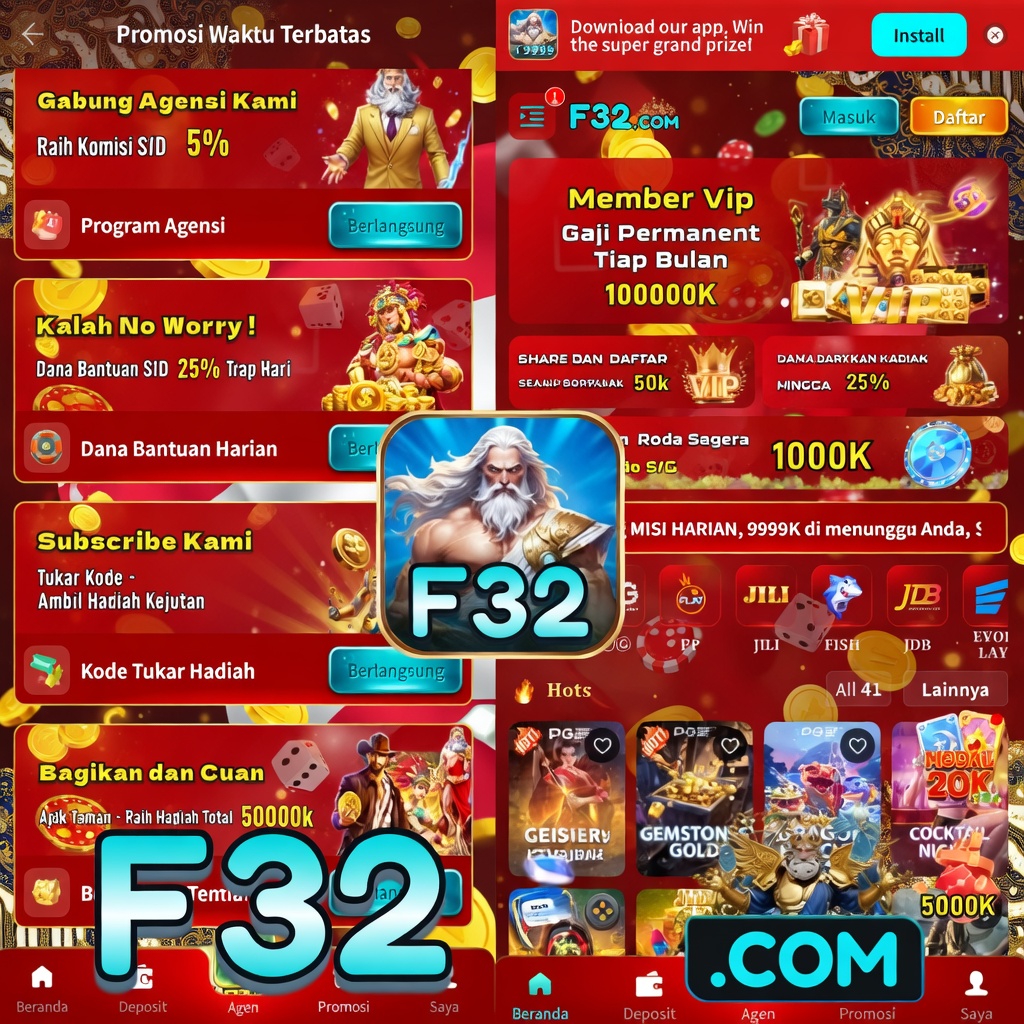 F32 - f32 Dowdload & Install Aplikasi Slot Asli Minimal Bet 400 Perak