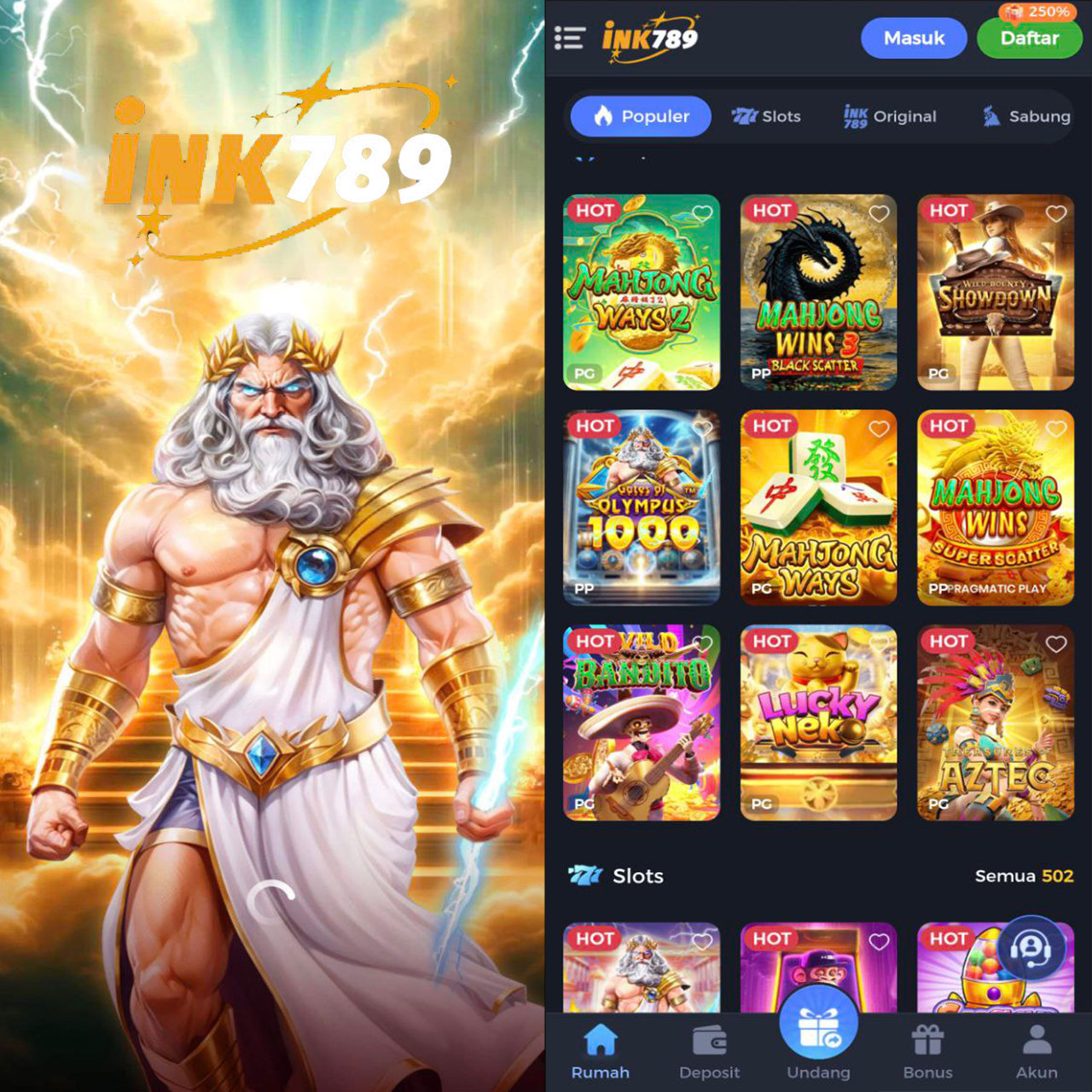 INK789 - Portal Hiburan Game Online Mobile Resmi & Terpercaya