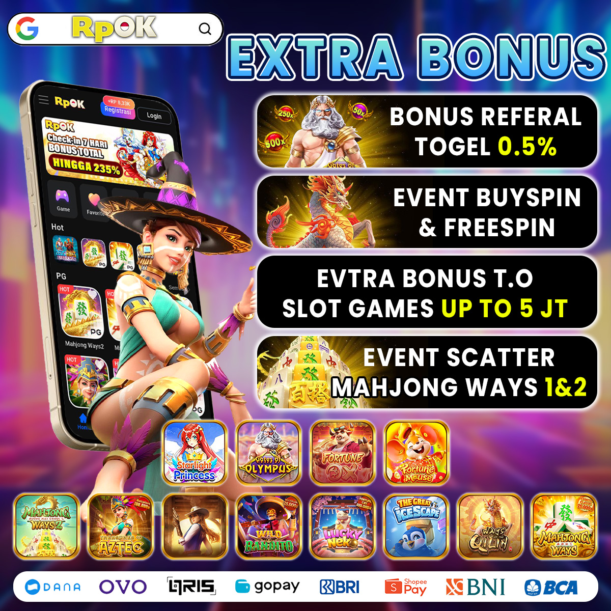 RPOK - rpok Login Situs Resmi dan Nikmati Ragam Game PG Soft