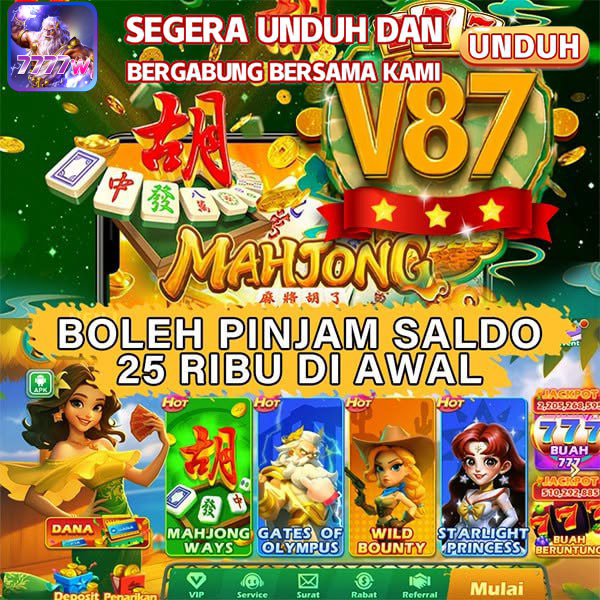 V87 - Login Situs Resmi dan Nikmati Ragam Game PG Soft